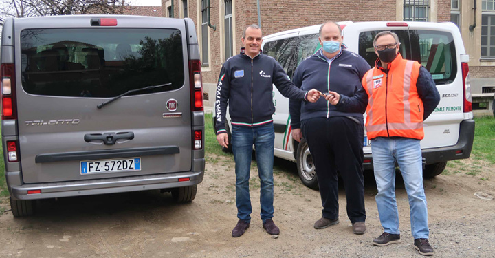 Consegna mezzo Fca a Croce Verde Rivoli