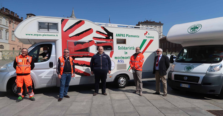 Camper Anpas per emergenza Covid19