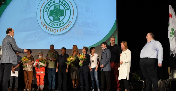 Premiazione 115 Croce Verde Torino